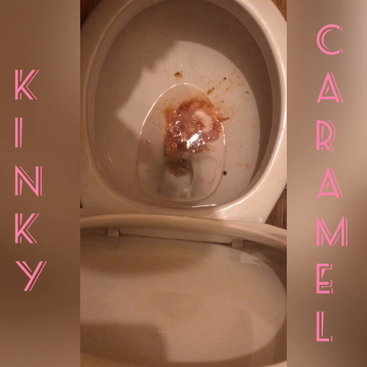 Vomitting and shitting all over - GoddessKinkyCaramel (2024 | FullHD)