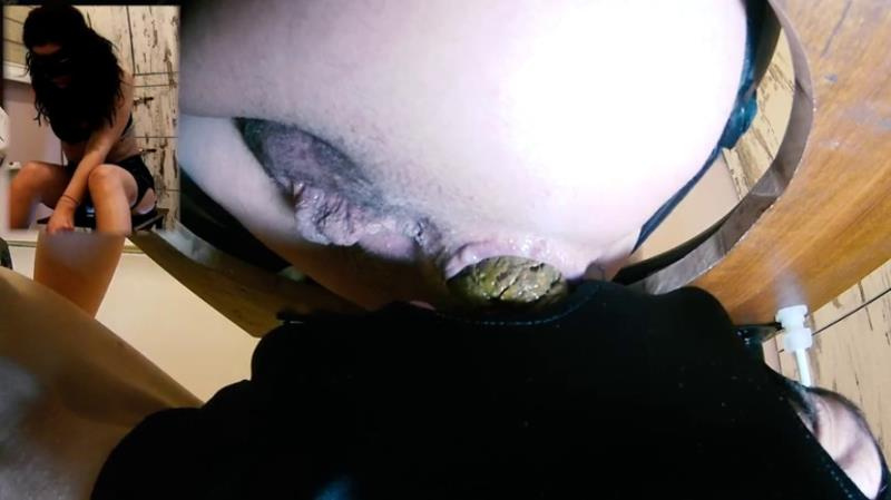 Cruel Russian Mistress Chair Slavery Shits On Slave P1 (2025 | SD)