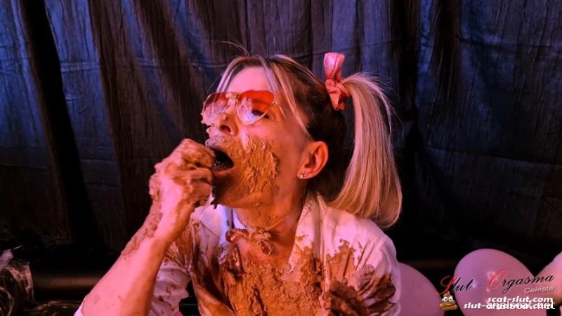 Scat Slut-Orgasma Celeste cum and play with me in shit (2026 | FullHD)